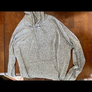 Hooded sweater shirt